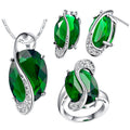 Emerald Elegance Jewelry Gift Set