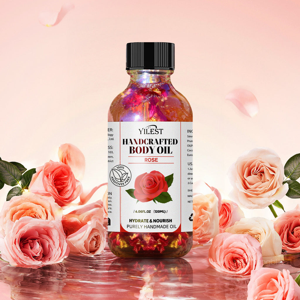 Body Essential Oil Indulge in pure relaxation with this luxurious massage oil, crafted to soothe your body and calm your mind. Its silky, lightweight formula glides effortlessly over the skin, delivering deep hydration while melting away tension