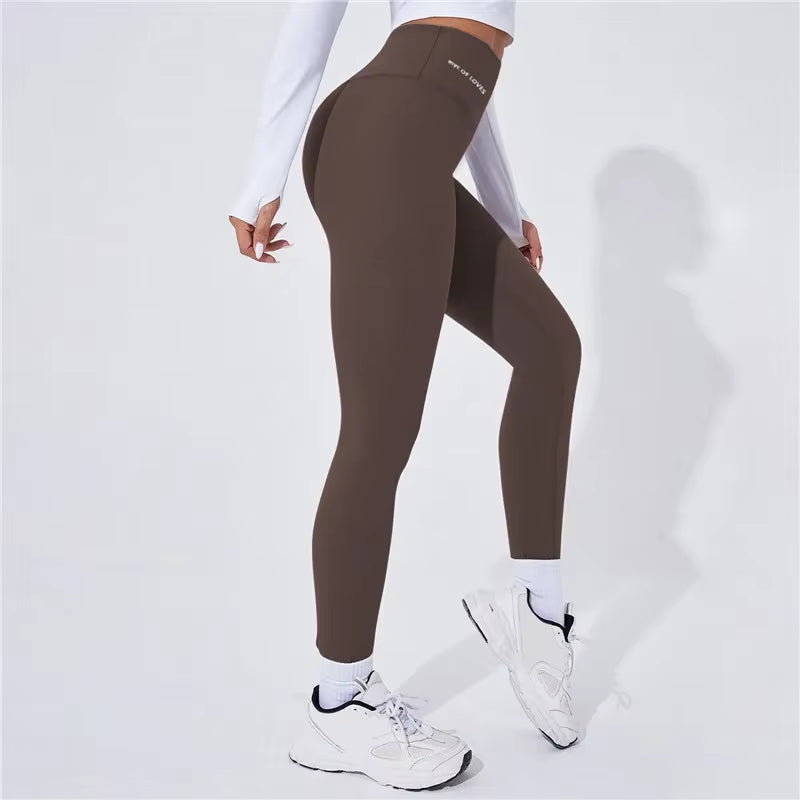 High Waist Yoga Warm Leggins Sports Tights Thermal Woman Running Pants Sexy Butt Lifting Leggings Push up Panties Gym Fitness
