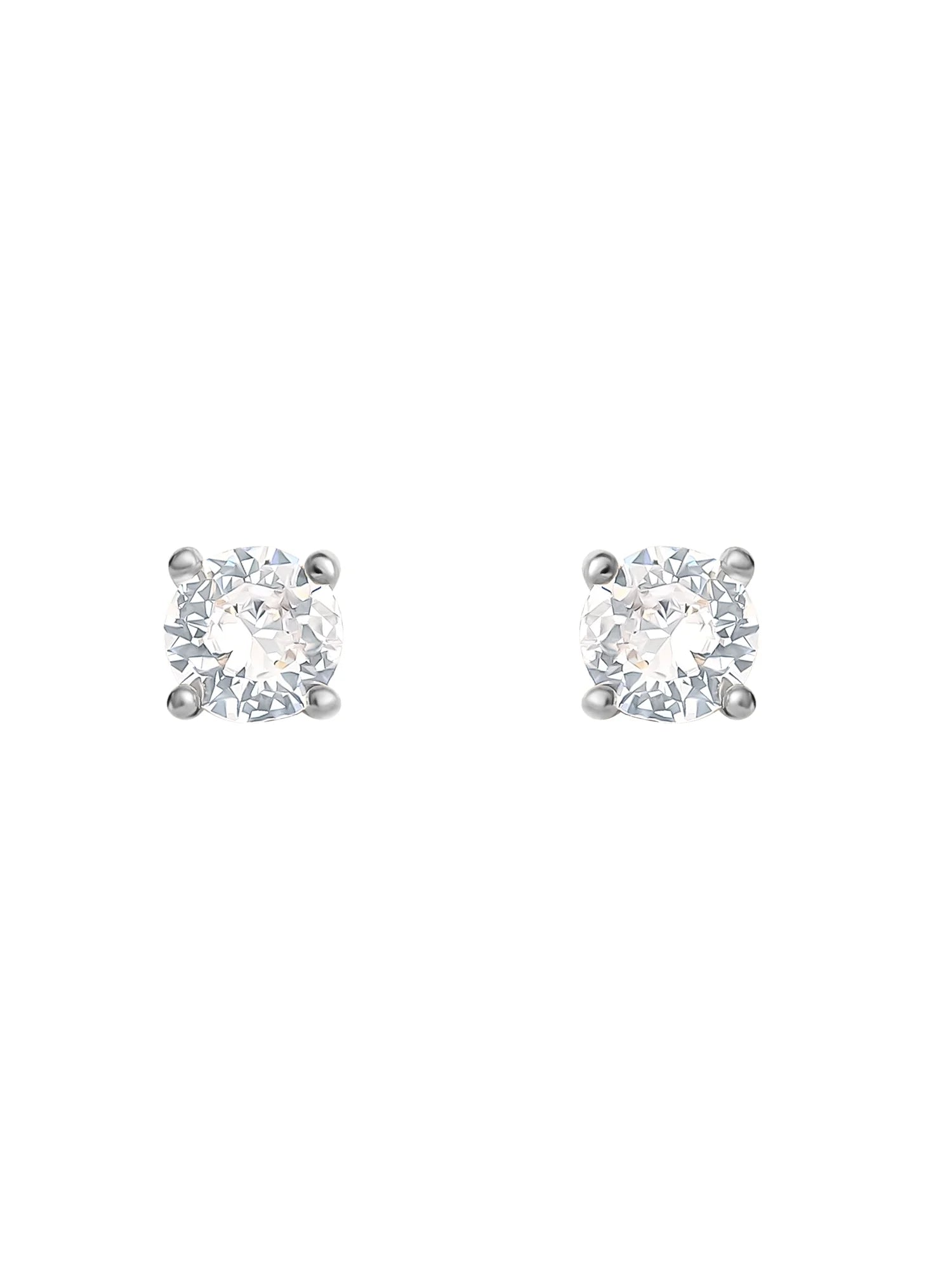 Brilliance Fine Women'S Silver Plated Brass Cubic Zirconia Tennis Necklace and Earring Set