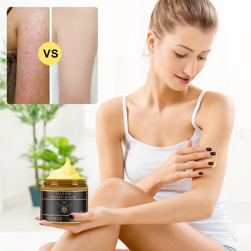 Shea Honey Balm Moisturizing Cream Nourish and hydrate your skin with this Shea Honey Balm Moisturizing Cream, blending rich shea butter and natural honey to leave your skin soft, smooth, and deeply moisturized.
