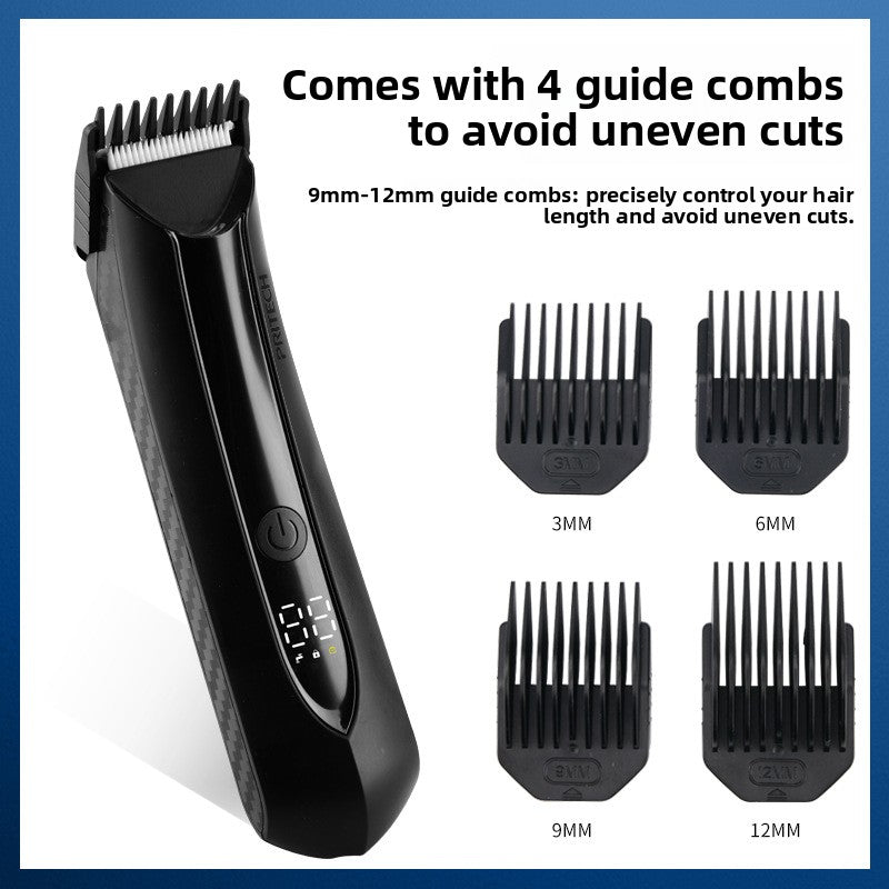 Electric Shaver with Digital Display