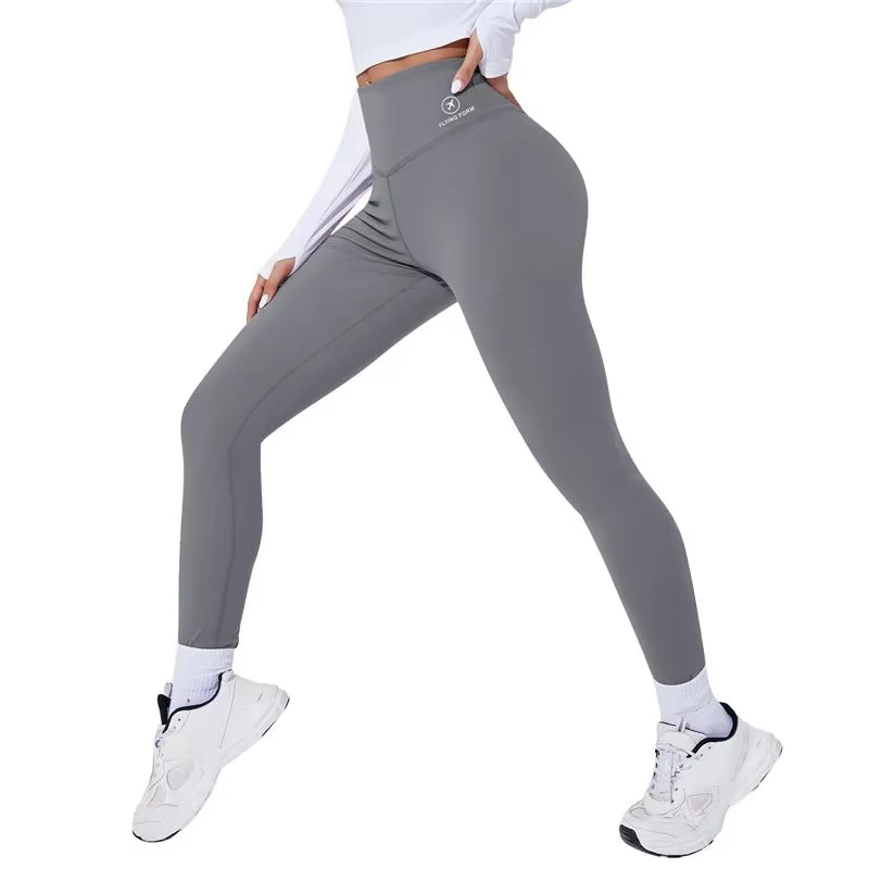 High Waist Yoga Warm Leggins Sports Tights Thermal Woman Running Pants Sexy Butt Lifting Leggings Push up Panties Gym Fitness