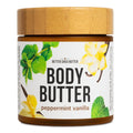 Peppermint Vanilla Body Butter - Natural Lotion for Women with Shea Butter & Jojoba Oil - Non-Greasy Whipped Body Lotion for Dry Skin - Vanilla Scented Peppermint Body Lotion