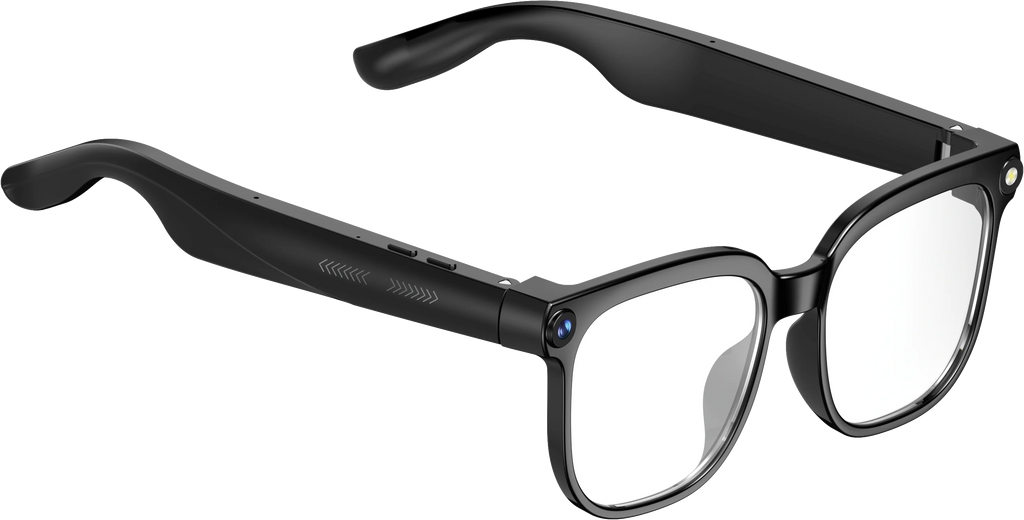 2026 Smart Glasses AI 4K UHD 8MP 800W Camera Video Call Translation Voice Assistant Music Smart Glasses Replacable Lens