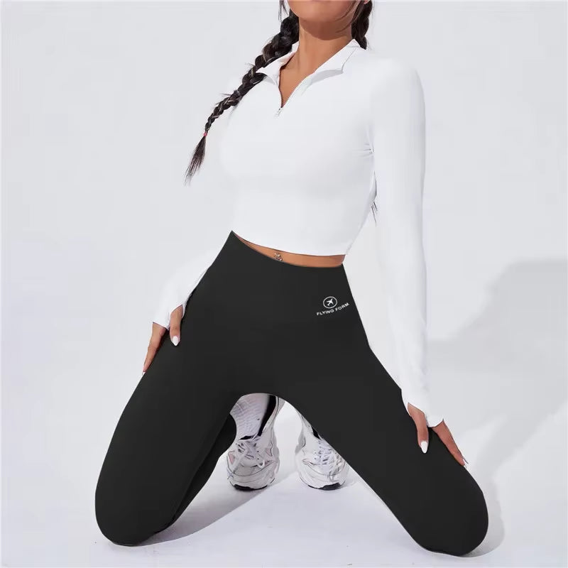 High Waist Yoga Warm Leggins Sports Tights Thermal Woman Running Pants Sexy Butt Lifting Leggings Push up Panties Gym Fitness