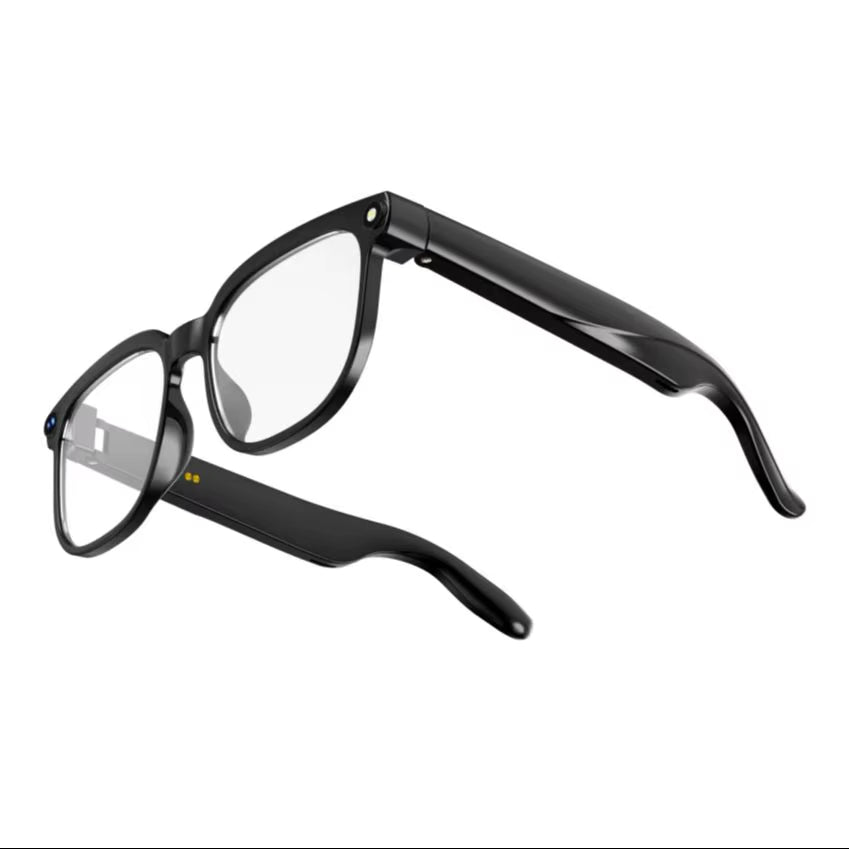 2026 Smart Glasses AI 4K UHD 8MP 800W Camera Video Call Translation Voice Assistant Music Smart Glasses Replacable Lens