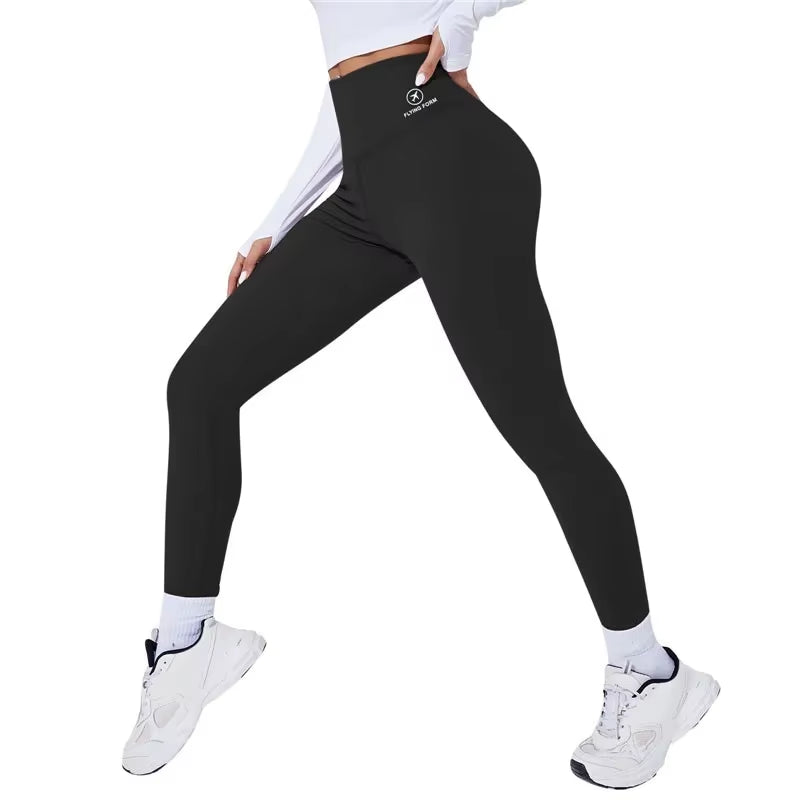 High Waist Yoga Warm Leggins Sports Tights Thermal Woman Running Pants Sexy Butt Lifting Leggings Push up Panties Gym Fitness